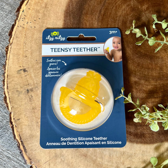Itzy Ritzy: Teensy Teether Soothing Silicone Teether- Pineapple