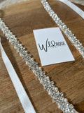 Rhinestone & Pearl Beaded Belt