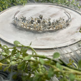 Crystal Pearl Flower Tiara