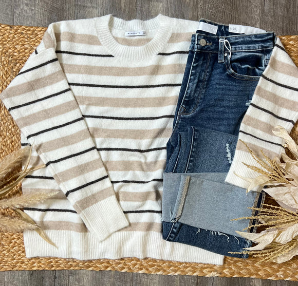 Soft Striped Sweater