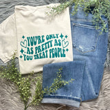 Only As Pretty Comfort Colors Tee