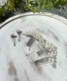 Five Piece Pearl Headpiece Set