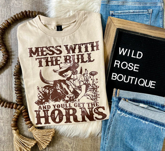 Mess With The Bull Tee