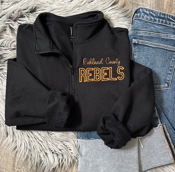 Richland County Rebels 1/4 Zip