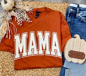 Cream Mama Burnt Orange Tee
