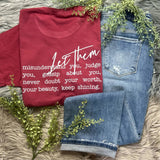 Let Them Comfort Colors Tee