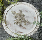 Flower Crystal Pearl Headpiece