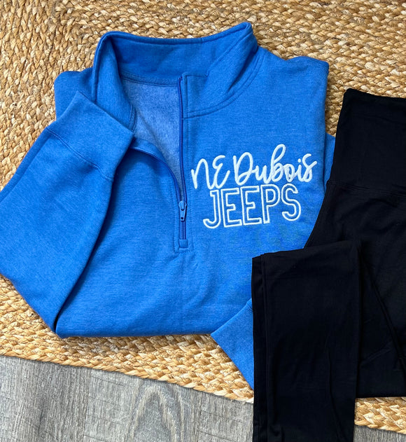 NE Dubois Jeeps 1/4 Zip