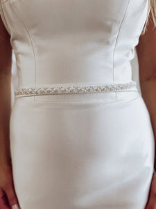 Ivory Beaded Belt