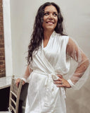 Pearl Sleeve Robe