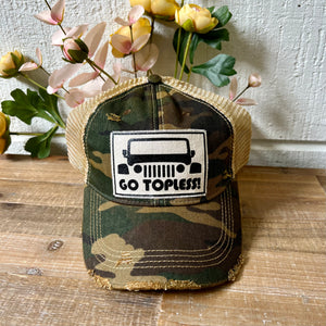Go Topless Trucker Hat