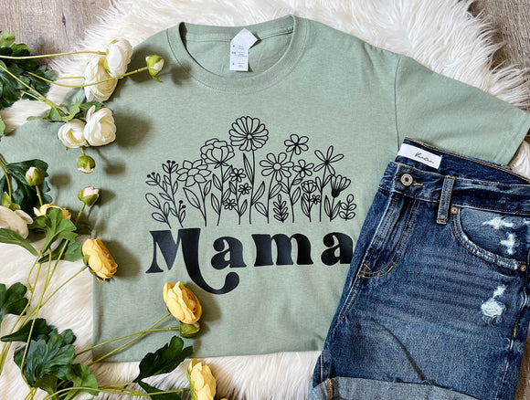 Flower Mama Tee