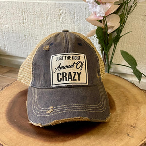 Amount of Crazy Trucker Hat