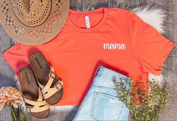 Mama Coral Tee