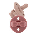 Itzy Ritzy: Sweetie Soother Pacifier- Clay & Rosewood