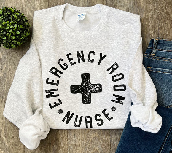 Emergency Room Nurse Crewneck