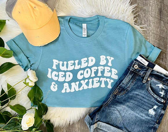 Iced Coffee & Anxiety Tee