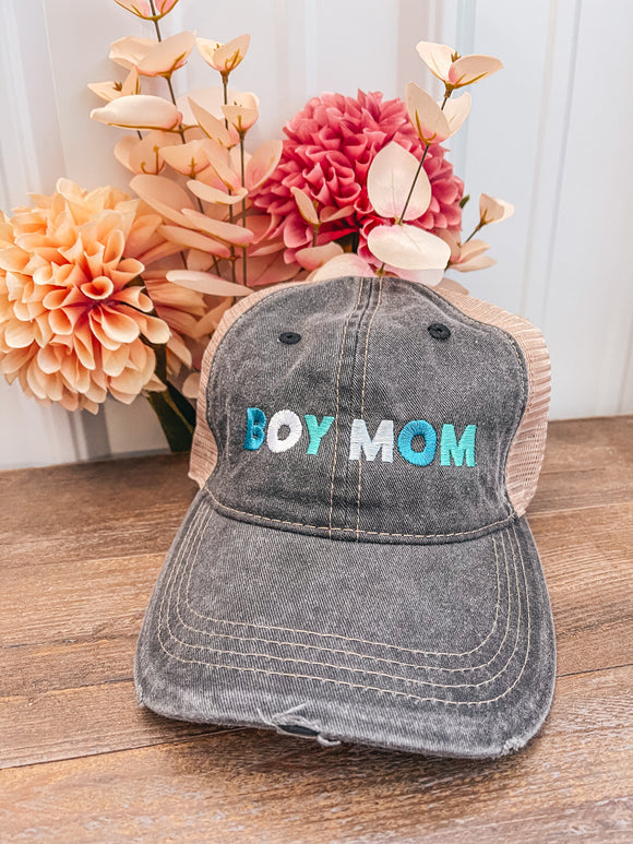 KATYDID: Boy Mom Trucker Hat