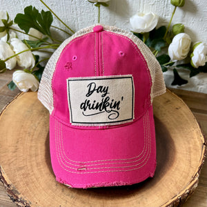 Day Drinkin' Pink Trucker Hat